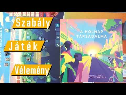 A holnap társadalma | Végigjátszás | Játékszabály @blofftarsas - PumiGame