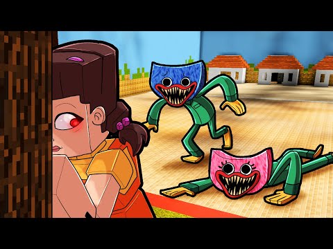 Huggy Wuggy vs SQUID GAME in Minecraft! (Poppy Playtime)