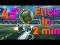 The 45° Flick Explained In Under 2 Minutes | Rocket League Tutorial
