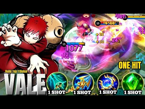 FINALLY!! NEW BEST BUILD VALE MOST PAINFUL ONE COMBO ENEMY DEATH 2025 MLBB STRONG