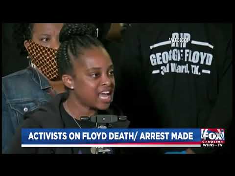 Tamika Mallory full "State of Emergency Speech" at the George floyd presser in  Minneapolis May 29