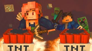 ♫ &quot;MINES BELOW&quot; - MINECRAFT PARODY OF &quot;ALL WE KNOW&quot; BY THE CHAINSMOKERS (ANIMATED MUSIC VIDEO) ♫