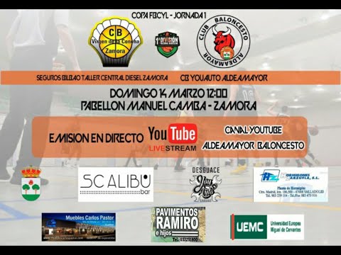 Jornada 1: Título Copa FBCYL. SEGUROS BILBAO-TALLER CENTRAL DIESEL ZAMORA -- YOUAUTO ALDEAMAYOR