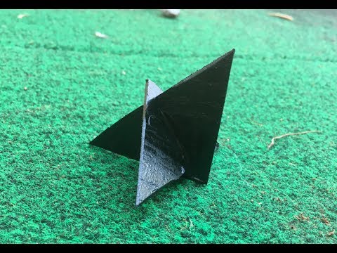 4 Steps To Building: Homemade Ninja Caltrops For Less the $3