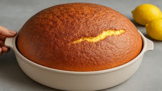 The famous French yogurt cake in 5 minutes! Grandma's secret cake!