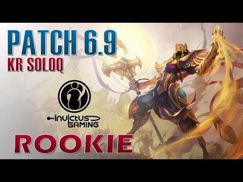 IG RooKie vs EF Froggen - Azir vs Yasuo - KR LOL Challenger 1056LP