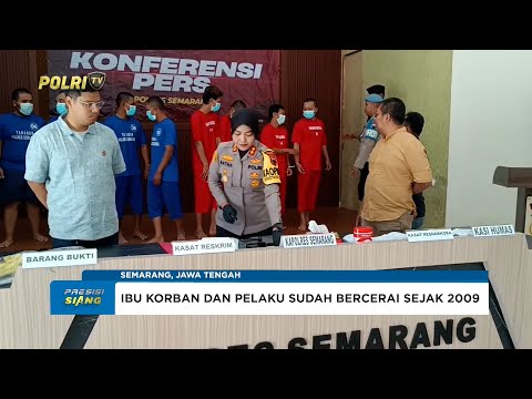 POLRES SEMARANG AMANKAN AYAH YANG TEGA CABULI ANAK KANDUNG