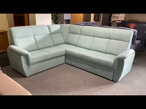 Rohová sedací souprava PLATON MINI, hnědá