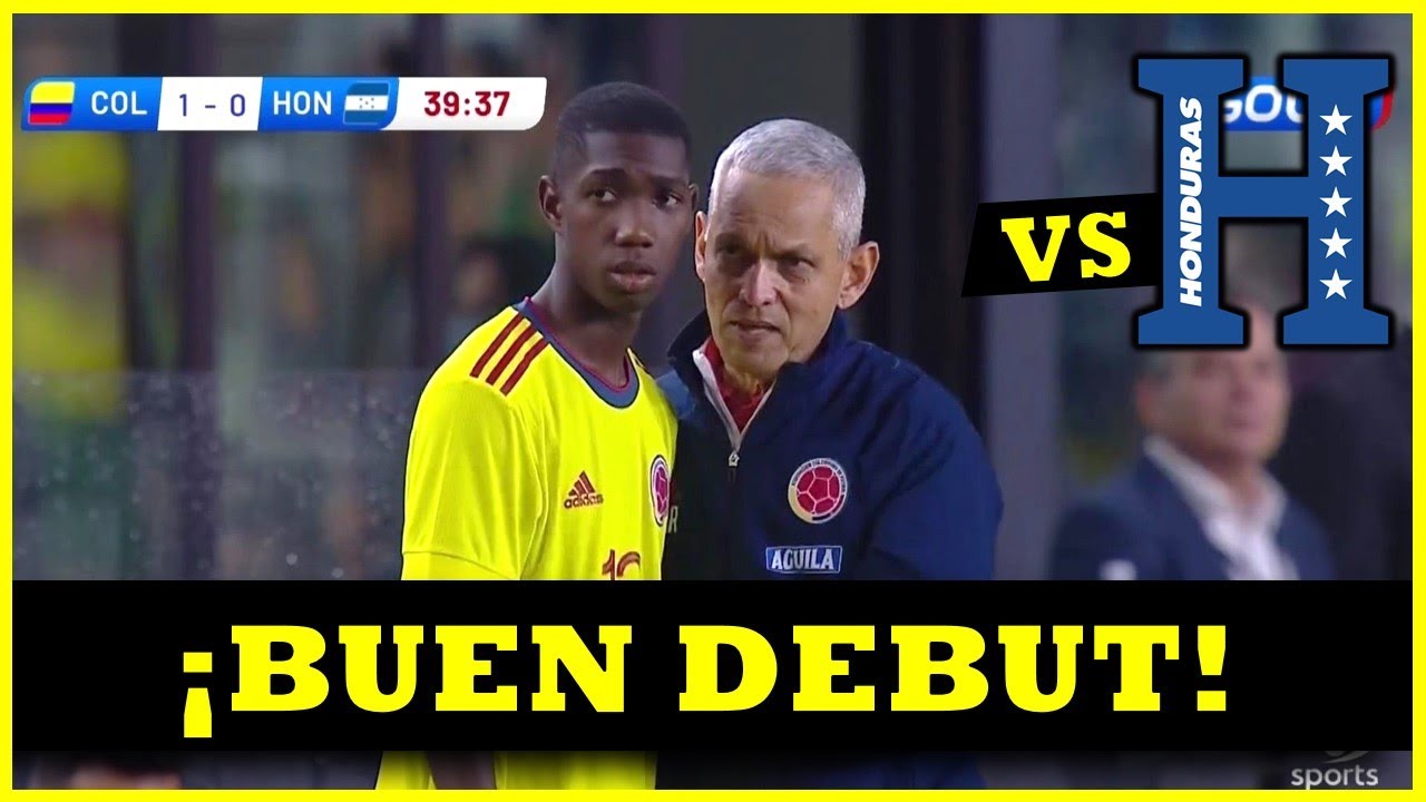 Así fue el partido de Yaser Asprilla hoy vs Honduras (DEBUT)