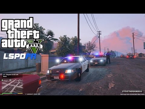 GTA 5 LSPDFR 0.3 - EPiSODE 2 - LET'S BE COPS - CITY PATROL (GTA 5 PC POLICE MODS)