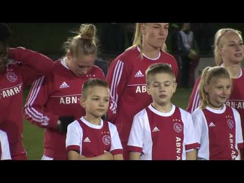 VIOD JO11 in de line up Heerenveen VR1 -  Ajax VR1