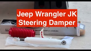 Change the @Jeep #Wrangler JK #Steering #Damper under 8 minutes