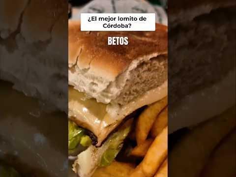 Probando el lomito de Betos👏🏼 un clásico de Córdoba