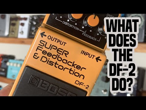 Boss DF-2 Super Feedbacker and Distortion 1989 - Orange image 6