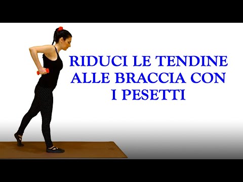 esercizi braccia con pesi | esercizi braccia donne | braccia a tendina esercizi