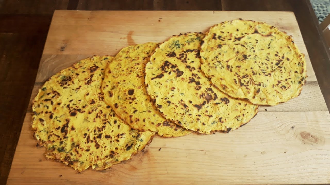 LES GALETTES INDIENNES de POPOTE #Recette végétarienne facile et sans gluten