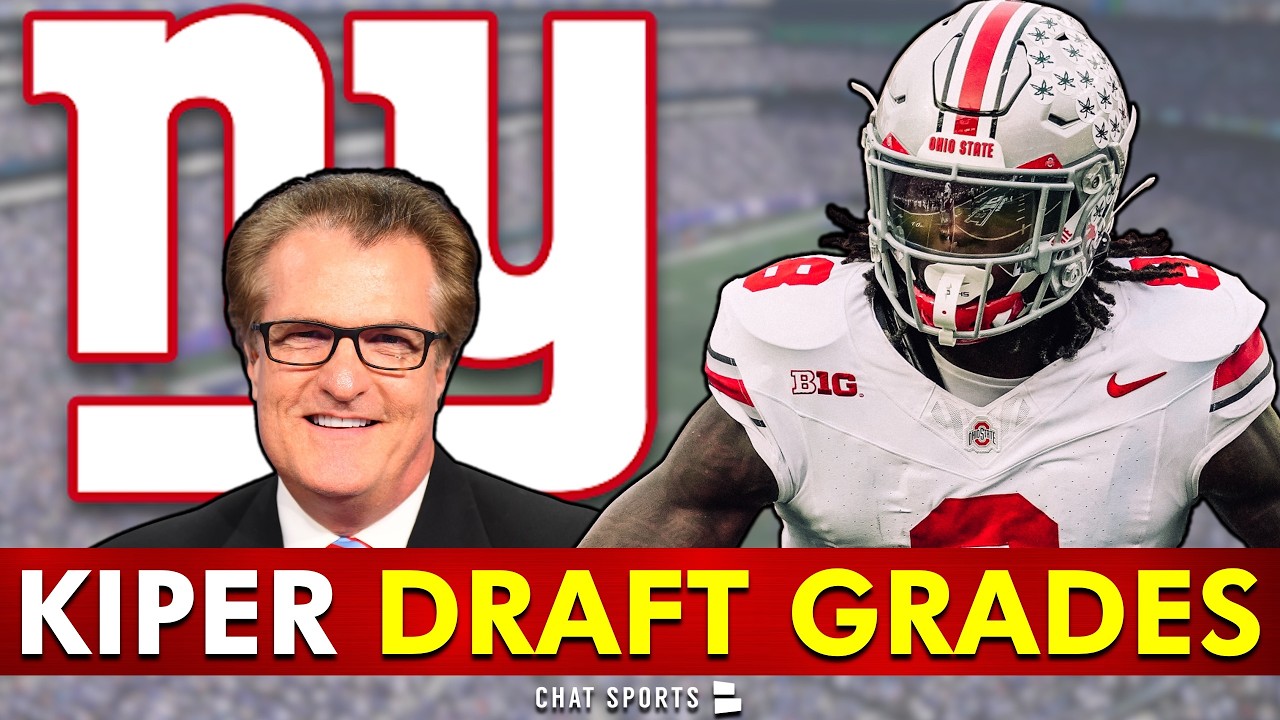 Mel Kiper’s 2026 NFL Draft Grades For NY Giants