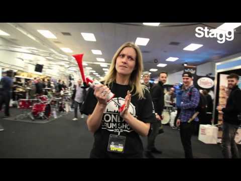 Stagg at the London Drum Show 2015