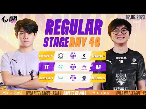 [EN] INV vs FL | TT vs RA | NAOS vs BRU - REGULAR STAGE DAY 40 WRL ASIA 2023 (BO3)