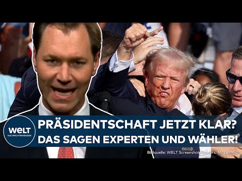 USA: Experte van de Laar analysiert - Sichert das Attentat nun die nächste Präsidentschaft Trumps?