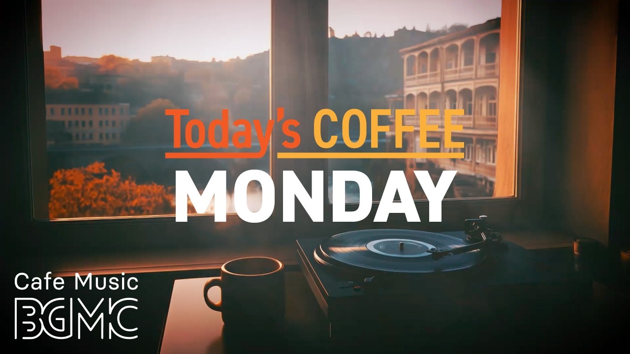 Cafe Music LIVE | Today's COFFEE MONDAY: Cozy Autumn Cafe Jazz for Work & Study ☕