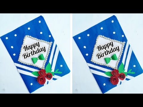 DIY Birthday Greeting Card | Easy & Beautiful Handmade Card Tutorial