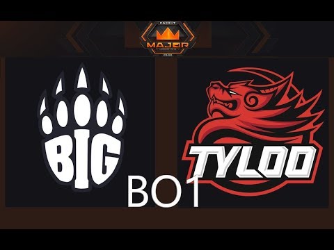【CSGO Major】BiG vs Tyloo - FACEIT Major 2018 - 比赛实况