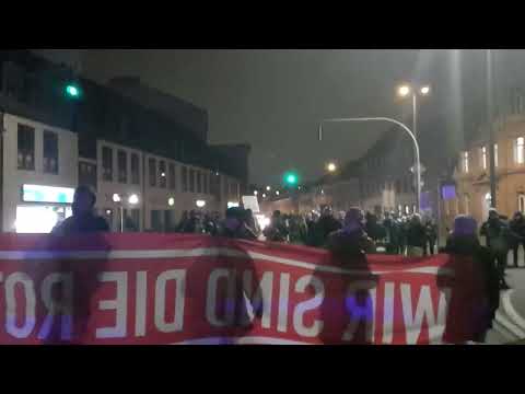 Fürth demo anti corona 26.1.2022 wiederherstellung der Grundrechte