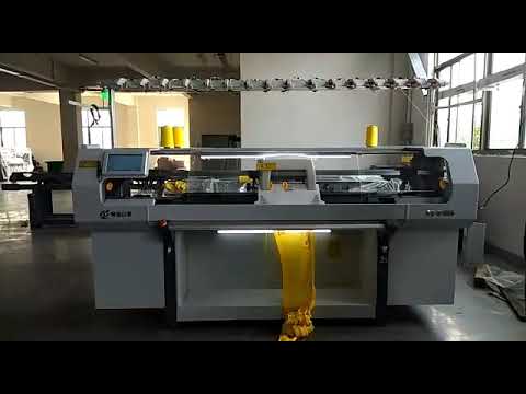 Computerized sweater knitting machines