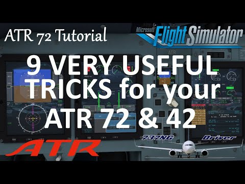 9 VERY USEFUL TRICKS flying your ATR 72 & 42 in Microsoft Flight Simulator | Real Airline Pilot