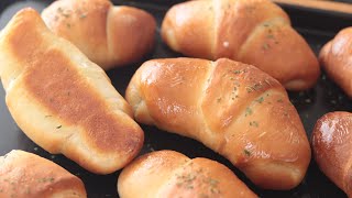 ガーリックバターパンの作り方 Garlic Butter Bread*Eggless|HidaMari Cooking