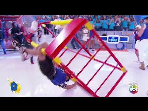 Bananinha quase morre ao vivo no Passa ou Repassa (14/07/19)