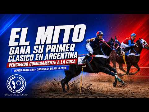 EL MITO-Clasico Central- Hipico Santa Ana Ctes- Sabado 04-07-26