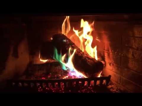 Slow-mo rainbow fire