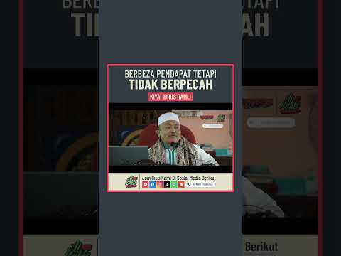 Kiyai Idrus Ramli - Berbeza Pendapat Tetapi Tidak Berpecah #shorts #fyp