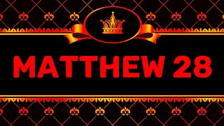 MATTHEW 28 (NIV) by Max McLean