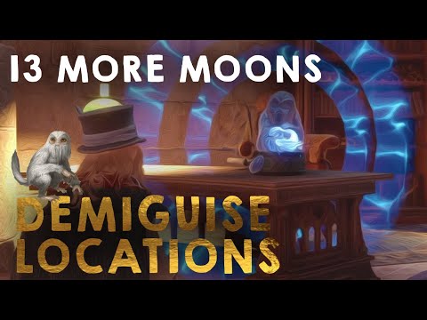 13 MORE Demiguise Moon Locations (Bring Mr Moon 13 Moons Quest)