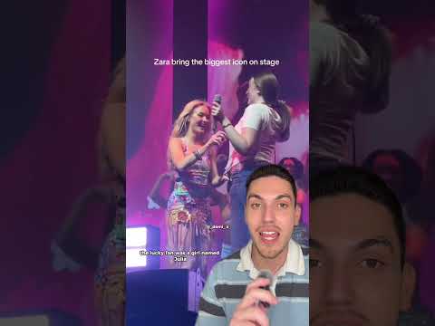 The Zara Larsson Fan Moment that Had Everyone SHOCKED #zaralarsson #popmusic