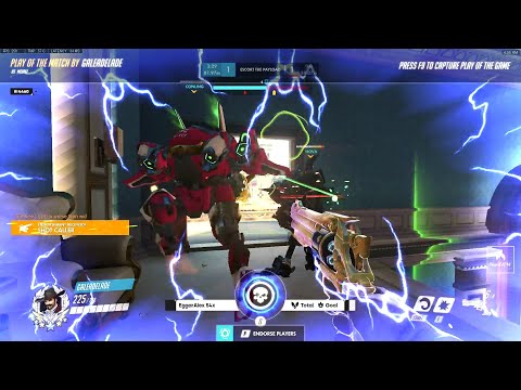 Gale Nano McCree and Soldier 76 - POTG! [ Overwatch Season 30 Top 500 ]