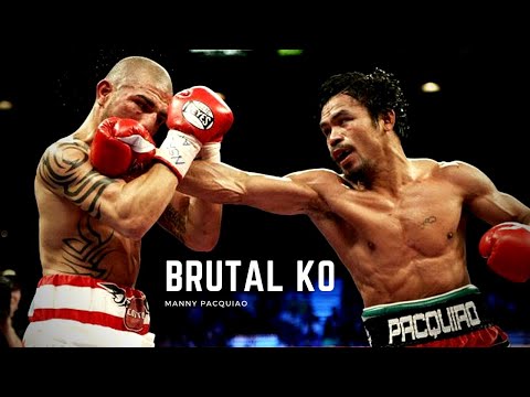 Manny Pacquiao using the Rope-a-Dope Boxing Technique to KO Miguel Cotto