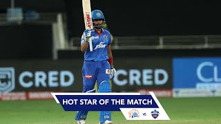 Hotstar of the Match | Prithvi Shaw | #CSKvDC