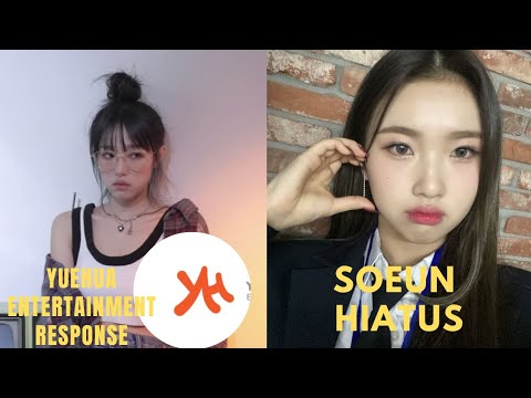 YH Entertainment response Hate Rodrigo removal TRI.BE's Soeun Bad health condition