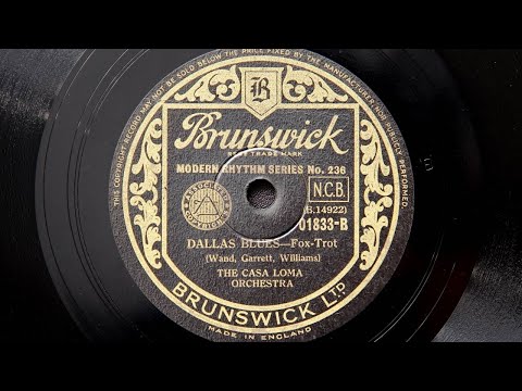 Casa Loma Orchestra - Dallas Blues (1934)