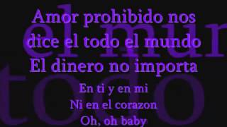 Amor Prohibido Selena letra
