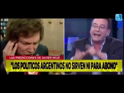"Ramal, la tenés adentro" El cruce en vivo entre Javier Milei y Marcelo Ramal