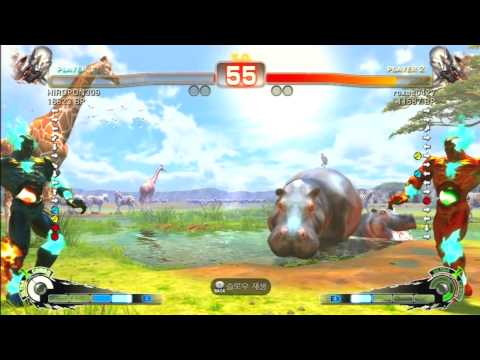 SSF4 Rank Match  HIROPON309 (SE)  vs  roxas0427 (SE)