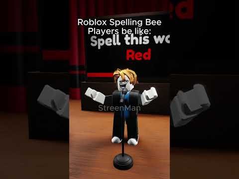 Roblox Spelling Bee #roblox #robloxanimation