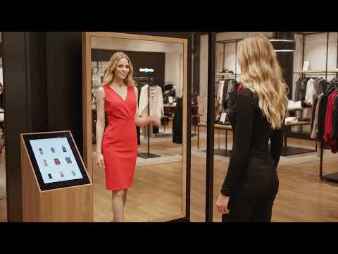 Revolutionizing Retail: Smart Mirror That Lets You Try On Clothes Instantly