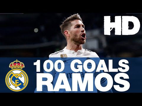 Sergio Ramos All 100 Goals For Real Madrid  HD