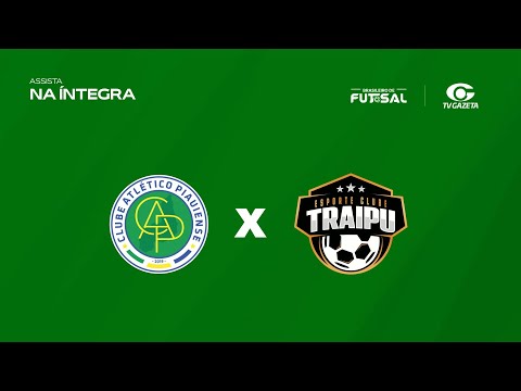 Traipu-AL enfrenta o Atlético-PI na final do Brasileiro de Futsal - 23/11/2025